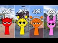 Find All Sprunki Incredibox | Sprunki Incredibox | Finding Challenge 360º VR Video - TDC Tan