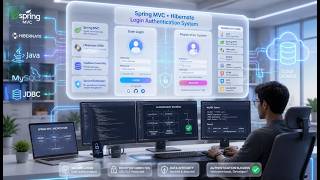 ๐๐ฅ Full Stack Java Project | Login & Registration System Using Spring MVC + Hibernate