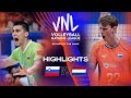 🇸🇮 SLO vs. 🇳🇱 NED - Highlights Week 3 | Men's VNL 2023