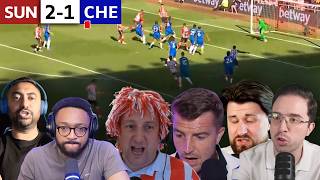 CHELSEA FANS MELTDOWN 🤬 SUNDERLAND FANS ERUPT After SHOCK 2-1 STADIUM OF LIGHT DEFEAT! | REACTIONS