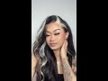 lace wig install tutorial naturalhair skunkstripe ft worldnewhair