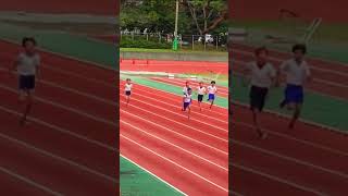 小6の日の100m 14秒70 #shorts