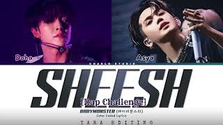 [DAILY COVER] DOHA \u0026 ASYA - ‘SHEESH’ (Rap Part Challenge)