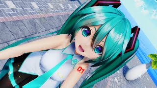 【MMD】 あの夏のいつかは  リメイク版【む～ぶ式ミク】