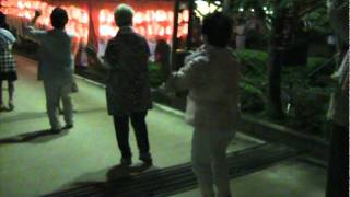 岳温泉盆踊り　３　2011.8.27