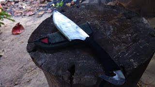 Survival Knife Swords Making From Broken Knife ( Le Duck Survival Knife )