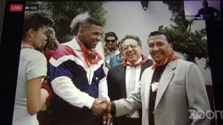 HAPPY BDAY WBC Pres Mauricio Sulaiman Here With Mike Tyson  EsNews Boxing