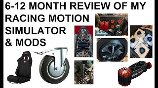 6-12 Month Review of DOF Reality, SRS ShakeKit, Windkit, buttkicker, GT Omega, button boxes and mods