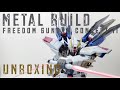 [4K UNBOXING]METAL BUILD - FREEDOM GUNDAM CONCEPT 2 ASMR