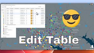 Google My Maps How to Edit Table of Data Add Records