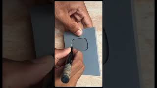 How To Make Silver Play Button #shortvideo #Silverplaybutton #Shorts