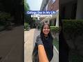 SRCC College Mini Vlog💙 Day In My Life #college #collegelife #du #shorts