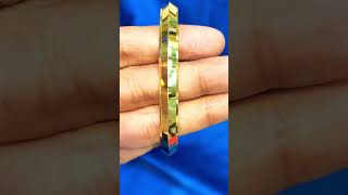 Best Shining Punjabi Kada design gold | shagun jewellers