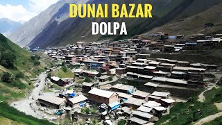 Walk in Dunai Bazar, Dolpa Raw uncut video #dunai #dolpa