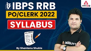 IBPS RRB Syllabus 2022 | RRB PO/Clerk 2022 Full Syllabus in Hindi | Shantanu Shukla