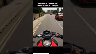 Honda CB750 Hornet is better than the Yamaha MT-07