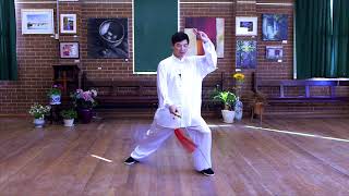 Tai Chi Sword 42 Form Step by Step Instructions (Paragraph 3)