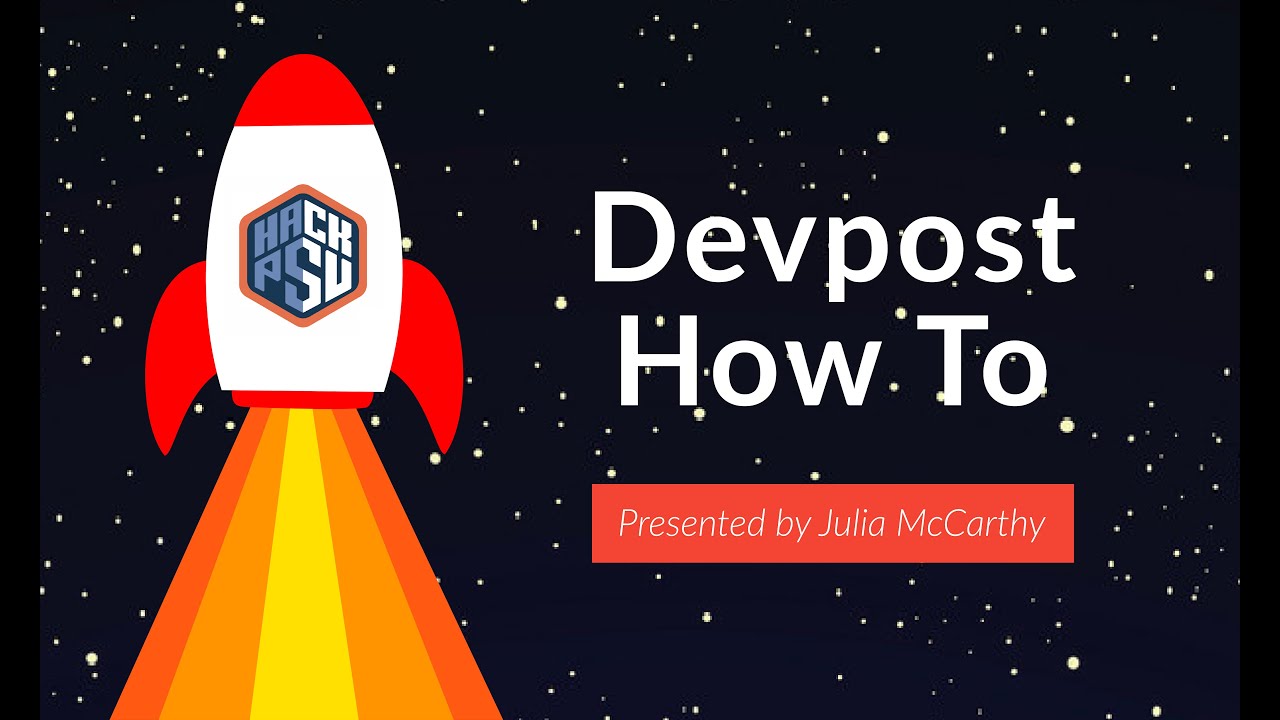 Devpost How To Workshop Youtube