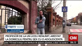 Profesor din Ploieşti,  acuzat că ar fi întreținut relații intime cu o fată de 14 ani