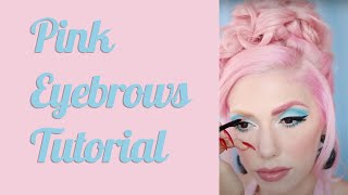 Pink Eyebrows Tutorial