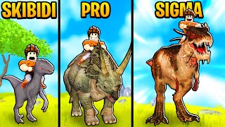 Bela Dinosaur Dari Kecil Sampai Jadi Besar Macam T-rex!!! 🔥🦖🔥(Roblox Malaysia)