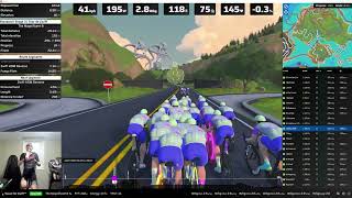 2025-Jan-20: Zwift - Group Ride: Standard | Stage 3 | Tour de Zwift on Magnificent 8 in Watopia