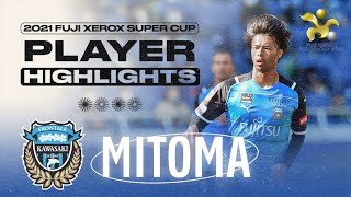 PLAYER HIGHLIGHTS: Kaoru Mitoma | Kawasaki Frontale | 2021 Fuji Xerox Super Cup