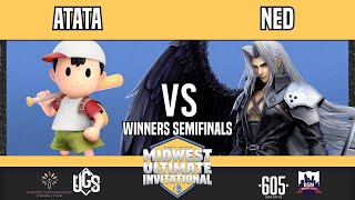 Midwest Ultimate Invitational - Winners Semifinals - ATATA(Ness) Vs. Ned(Sephiroth)