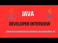 java developer interview | java developer coding interview | java persistence API | microserices