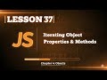 037 JavaScript Objects: How to Iterate Object Properties & Methods | JavaScript Tutorial #37