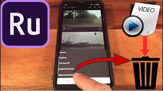 How To Delete Adobe Rush Video Files From Smartphone | How To Remove Adobe Rush Videos