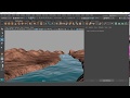 Simple environment modeling and texturing in Maya