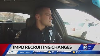 IMPD to streamline recruitment process to address officer shortage