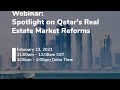 Spotlight on Qatar's Real Estate Market Reforms | Invest Qatar