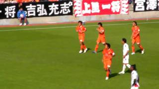 2009.10.31　天皇杯3回戦　札幌戦　2点目永井ゴール