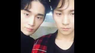 150911 bumkeyk: #ceci magazine shooting kibum and keybum