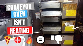 Middleby Marshall Conveyor Oven Is Not Heating (PS528G).