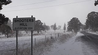 Snow - Oberon Plateau - Extended Highlights - 17th June 2018