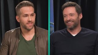 Ryan Reynolds Crashes Hugh Jackman Interview, Pokes Fun at Blake Lively and 'X-Men'