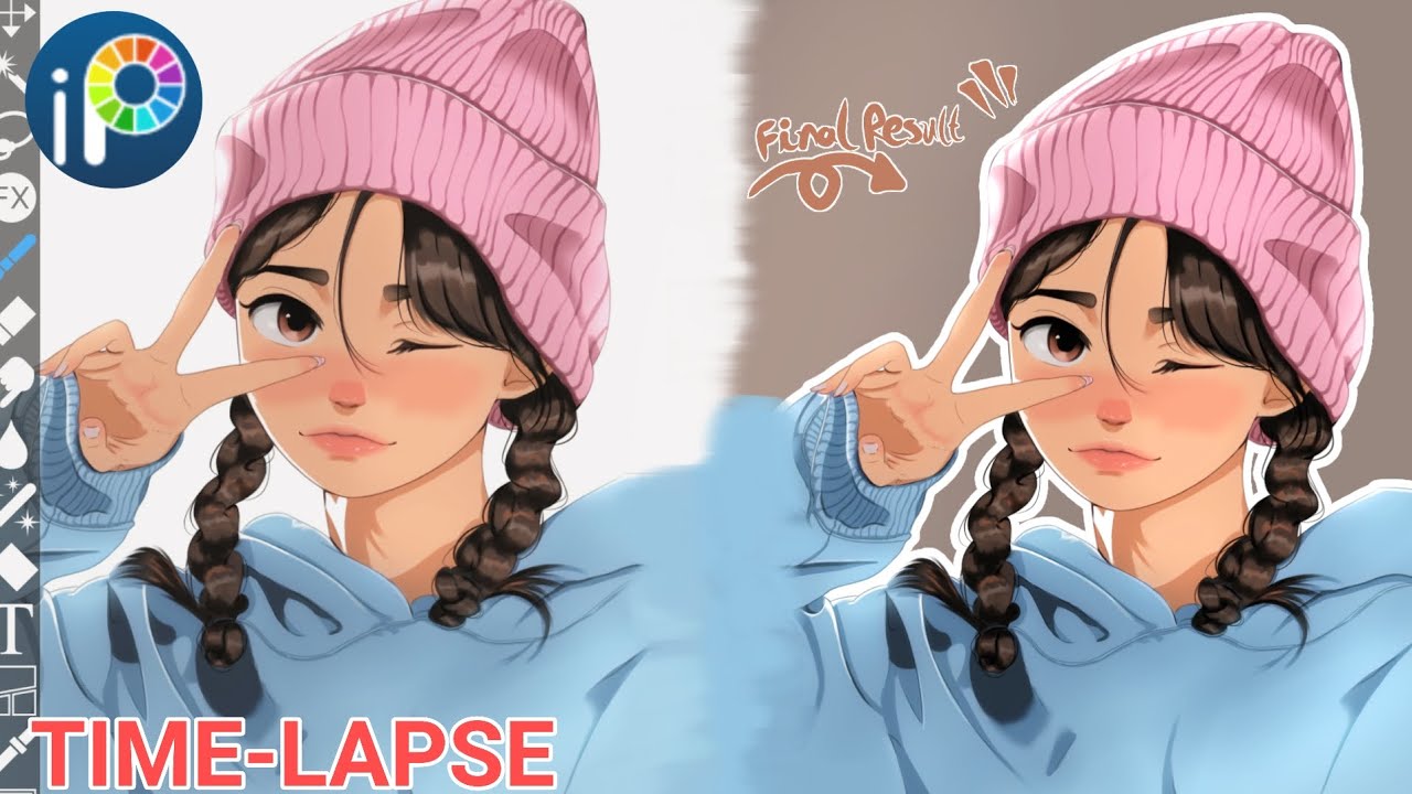 IbispaintX|Time-Lapse Painting Process 🖌️ #2 - YouTube