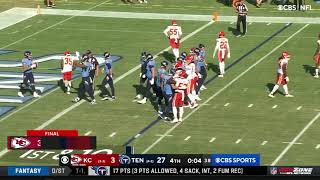 the Chiefs don't score a touchdown for the 1st time in 4 years