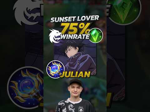 Espíritu de equipo Sunset Lover Julian S33 ¡Construcción! Leyendas móviles #mobilelegends #mlbb #gaming