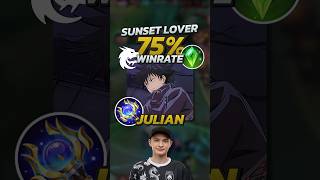 Team Spirit Sunset Lover Julian S33 Build! Mobile Legends #mobilelegends #mlbb #gaming