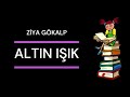 altin iŞik zİya gÖkalp