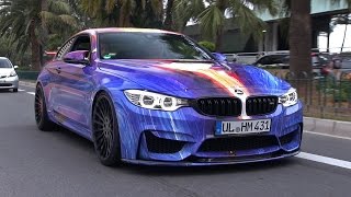 Hamann BMW M4 Art Car - BRUTAL Accelerations \u0026 TUNNEL REVS!