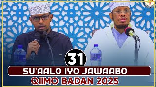 SU'AALO IYO JAWAABO CUSUB OO MUHIIM AH | 2025 | || Sh Maxamed Cabdi Umal