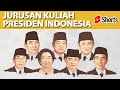 JURUSAN KULIAH PRESIDEN INDONESIA!! APA AJA KIRA-KIRA