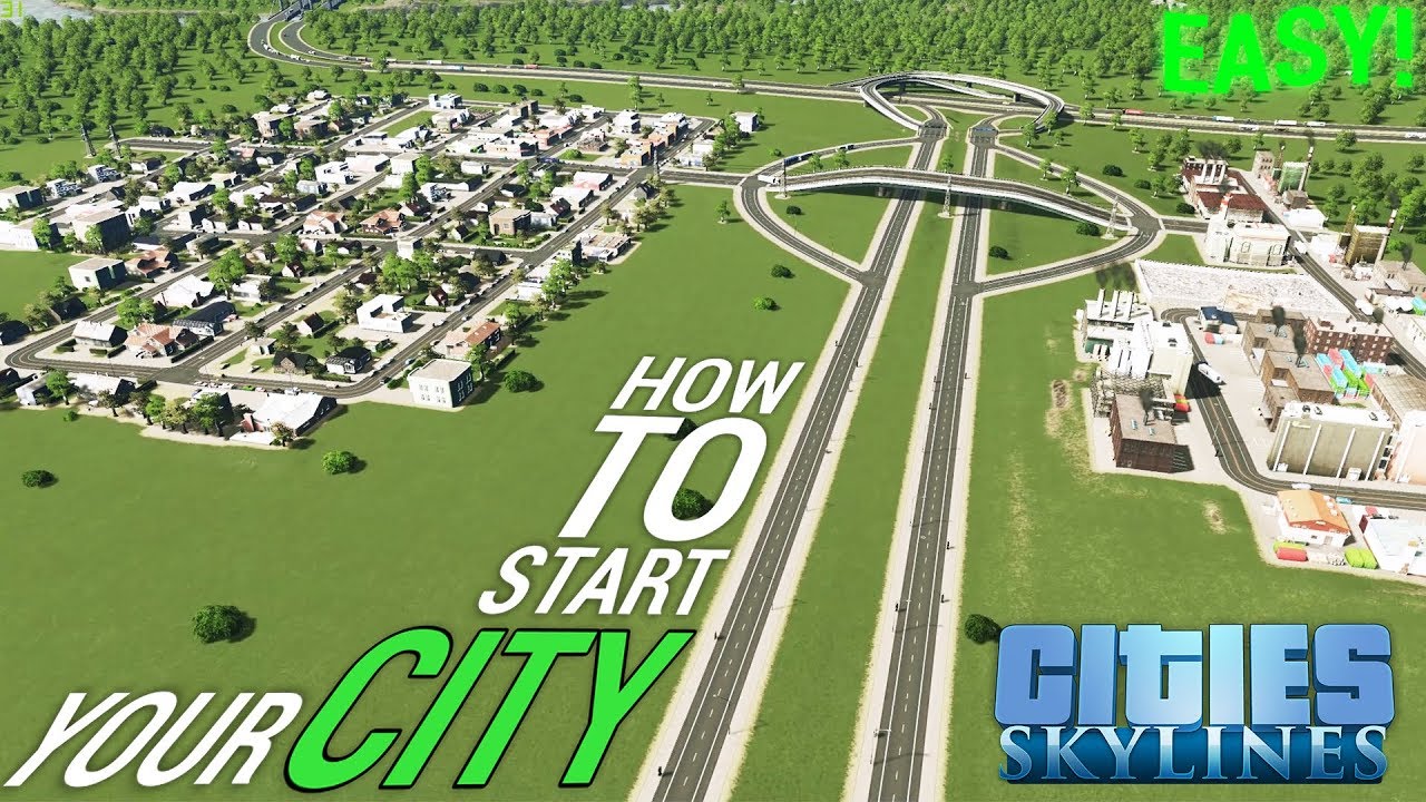 How To START Your CITY! - Easy Road Layout/Tutorial [ENGLISH/GERMAN ...