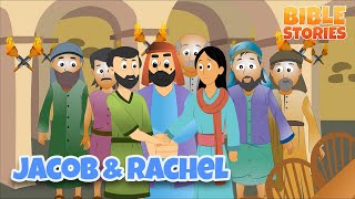 Jacob Forced to serve Rachel's father, Laban, for seven years to win her! | Bible Stories