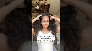 Curly hair reset routine | I was sick ok #curlyhaircare #haircare